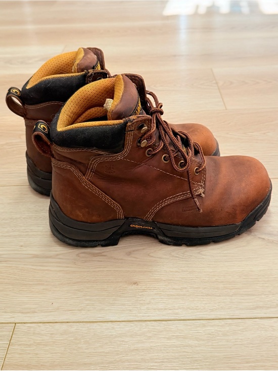 Carolina Boots Shoes - CAROLINA WOMEN'S RALEIGH MET GUARD ALUMINUM TOE WORK BOOT SIZE 8.5